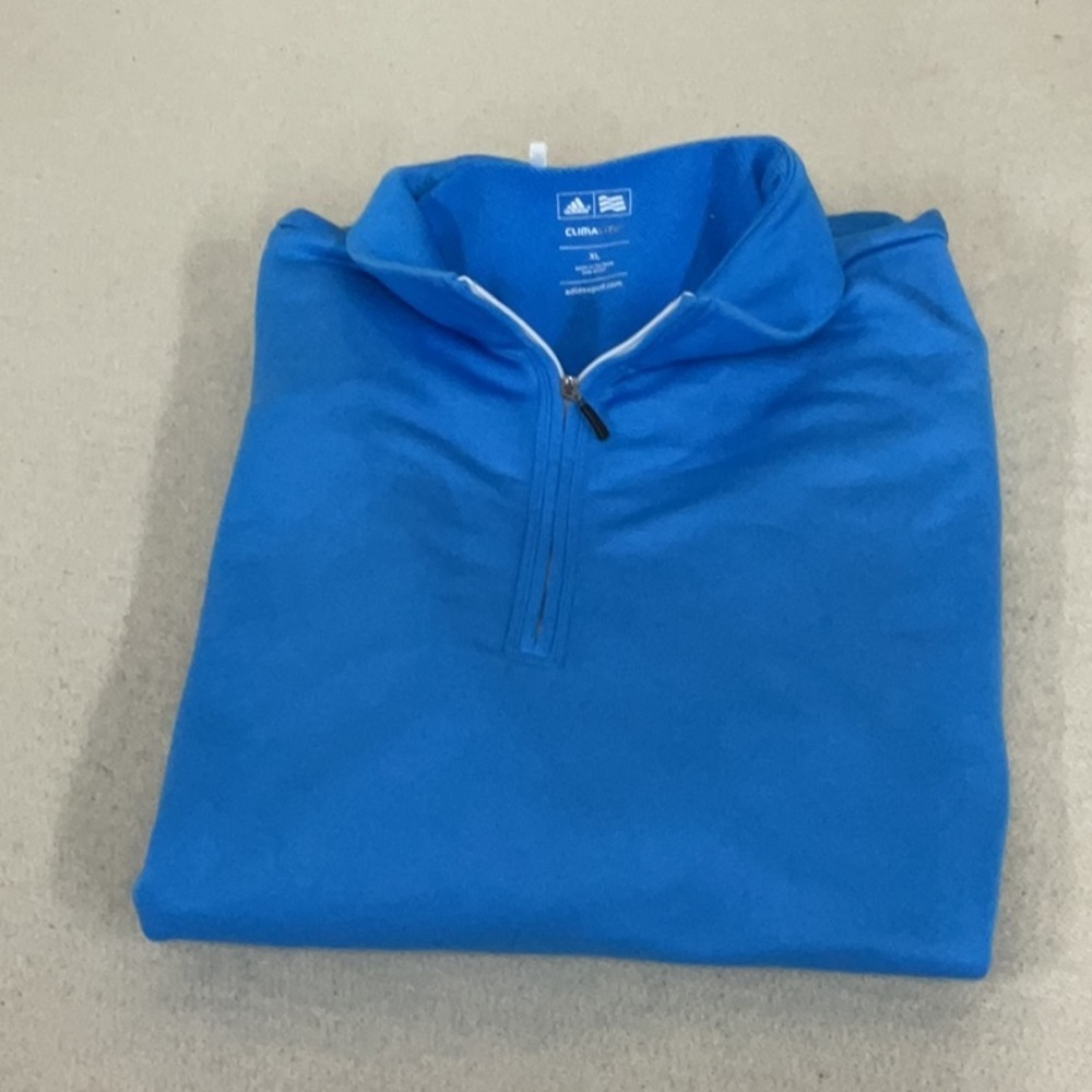 EUC Mens long sleeve adidas 1/4 zip pullover
